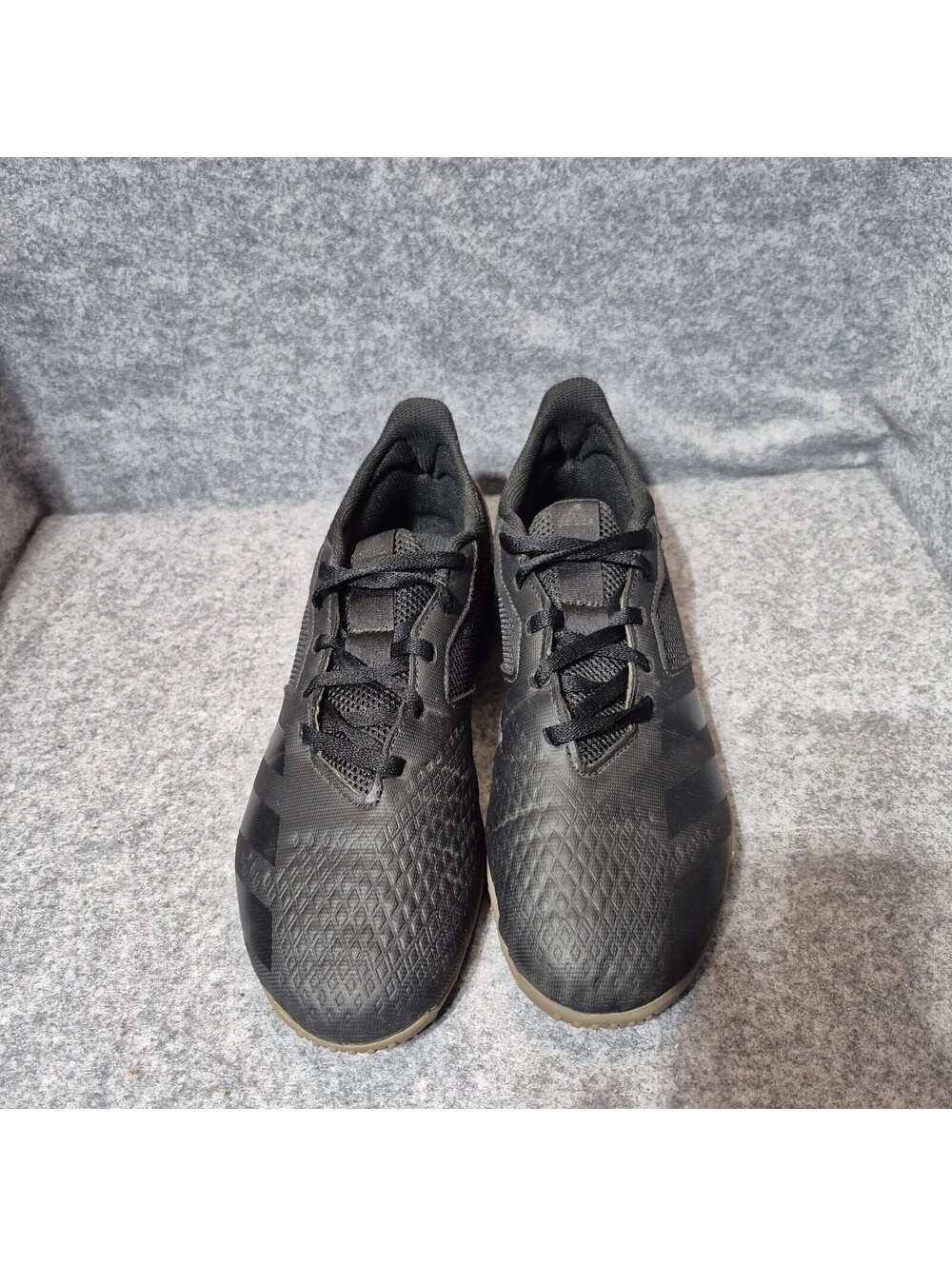 Adidas Predator Shoes Men's Size 8 Black On Black Non Mark Soles